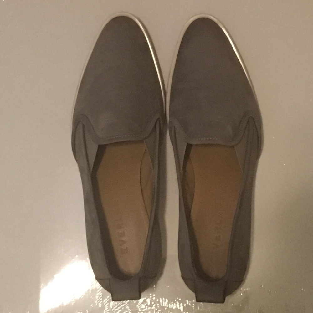 Everlane Street Shoe Nubuck (grey) Sz 8.5